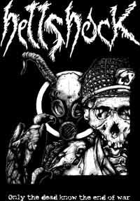 HELLSHOCK - COVER 1" BUTTON