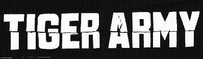 TIGER ARMY - TIGER ARMY PATCH
