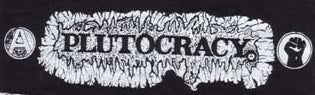 PLUTOCRACY - LOGO 1" BUTTON