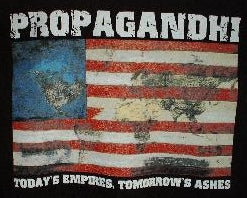 PROPAGANDHI - FLAG 1" BUTTON