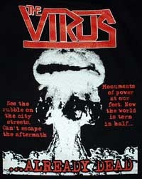 VIRUS - ALREADY DEAD 1" BUTTON