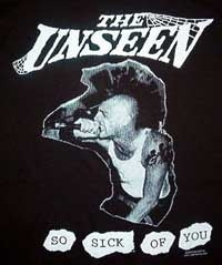 UNSEEN - SO SICK OF YOU 1" BUTTON