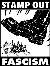 1" BUTTON - STAMP OUT FASCISM