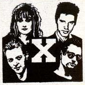 X - BAND PICTURE 1" BUTTON