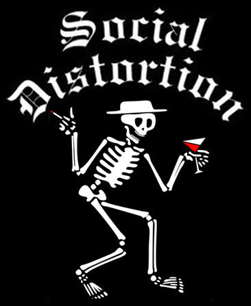 SOCIAL DISTORTION - SKELETON 1" BUTTON