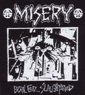 MISERY - BORN FED 1" BUTTON