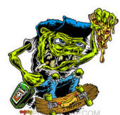 DIRTY DONNY STICKER - TWISTED STICKER