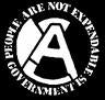 AUS ROTTEN - PEOPLE ARE NOT EXPENDABLE 1" BUTTON