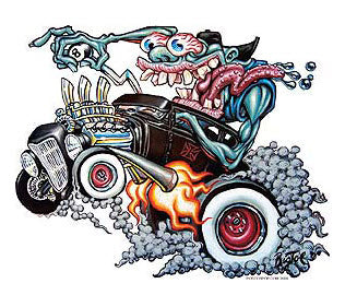 BIGTOE STICKER - MONSTER BURNOUT