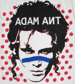 ADAM ANT - FACE 1" BUTTON