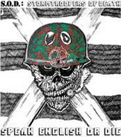 SOD - SPEAK ENGLISH OR DIE 1" BUTTON