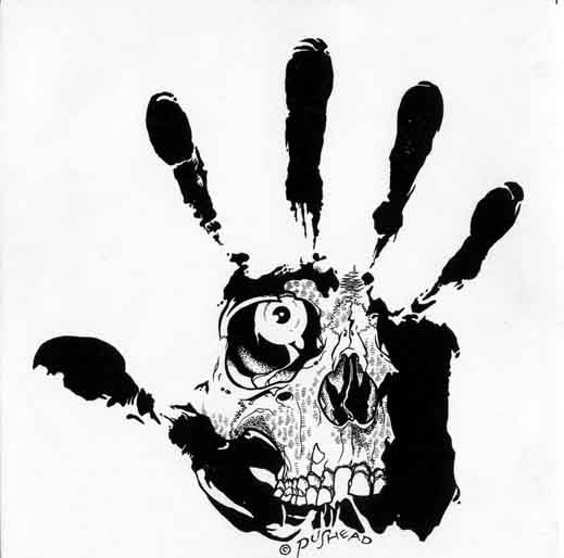 PUSHEAD - HAND 1" BUTTON