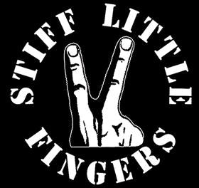 STIFF LITTLE FINGERS - FINGER BUTTON PIN – Headline Records