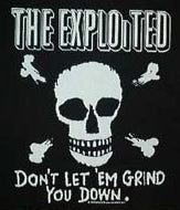 EXPLOITED - DON'T LET 1" BUTTON