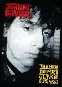 JOHNNY THUNDERS - PICT 1" BUTTON