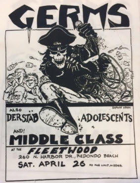 GERMS - FLYER BACK PATCH