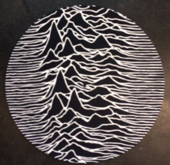 JOY DIVISION - UNKNOWN PLEASURE SLIPMAT