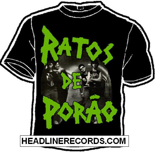 RATOS DE PORAO - BAND PICTURE TEE SHIRT