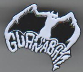 GUANA BATZ - LOGO CUT OUT ENAMEL PIN