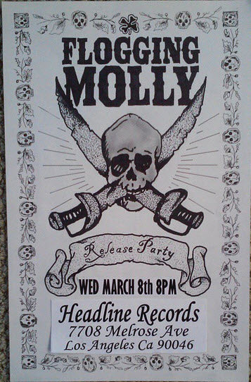 HEADLINE FLYER - FLOGGING MOLLY