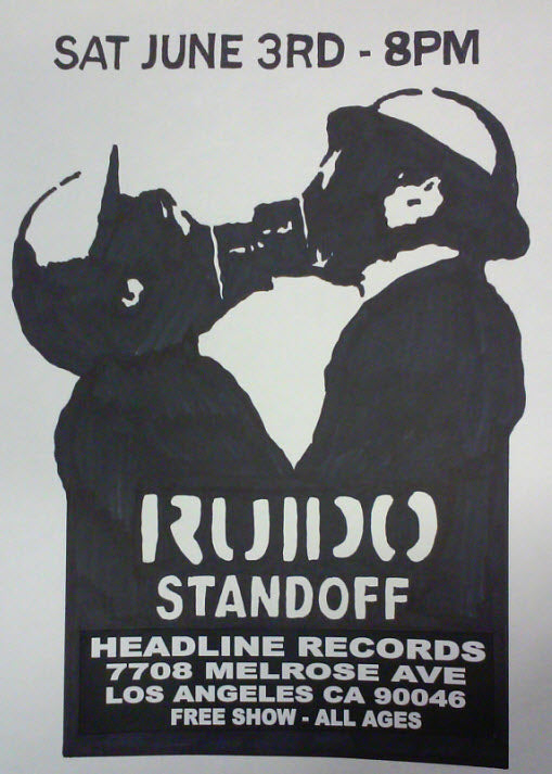 HEADLINE FLYER - RUIDO / STANDOFF