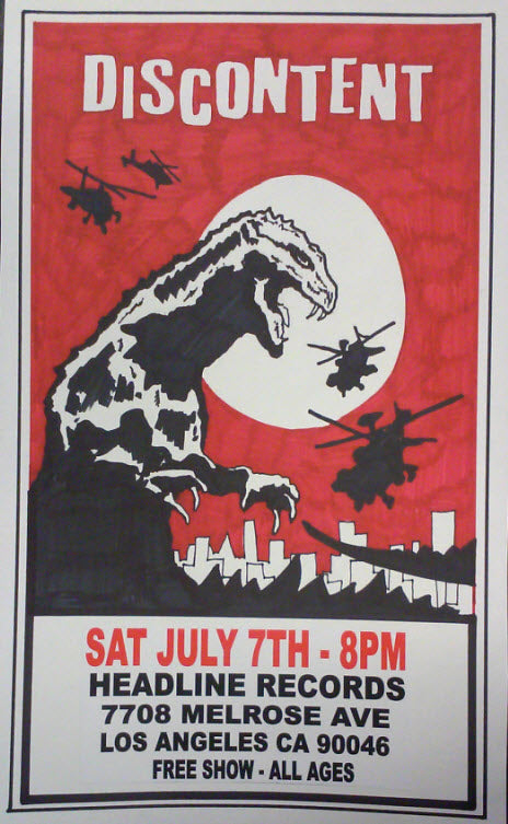 HEADLINE FLYER - DISCONTENT (COLOR)