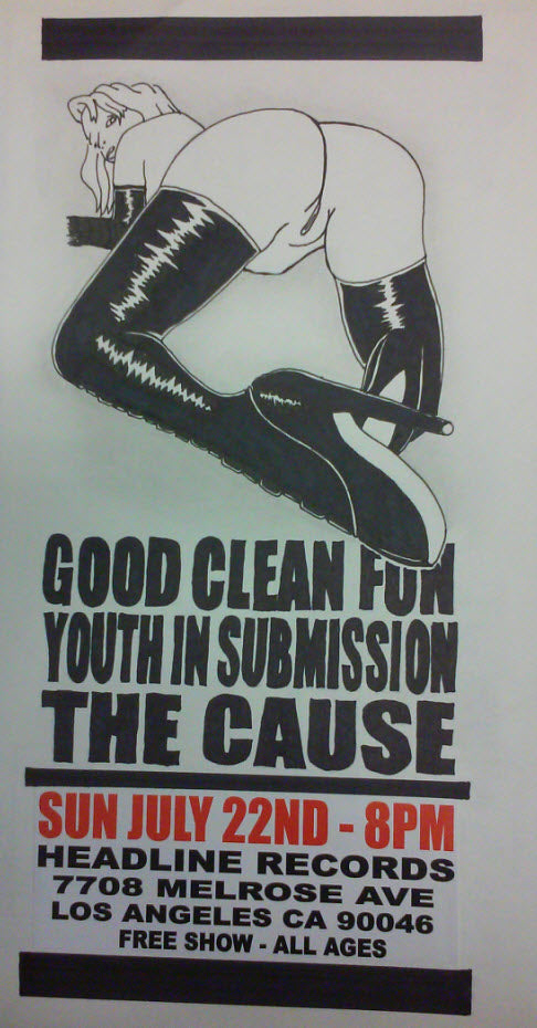 HEADLINE FLYER - GOOD CLEAN FUN / YOUTH SUBMISSION (COLOR)