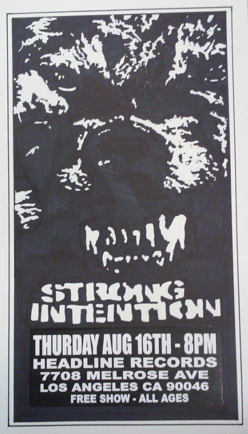 HEADLINE FLYER - STRONG INTENTION