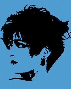 SIOUXSIE & THE BANSHEES - SIOUXSIE FACE #2 1" BUTTON