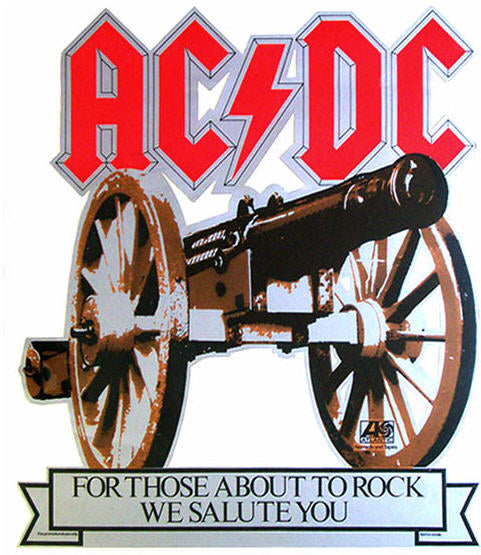 AC/DC - FOR THOSE ABOUT TO ROCK 1" BUTTON