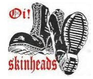 1" BUTTON - OI SKINHEADS BOOTS
