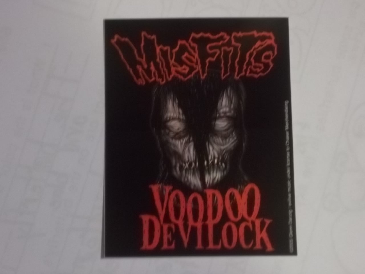 MISFITS - VOODOO STICKER