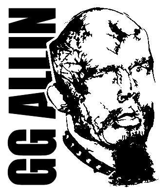 GG ALLIN - FACE 1" BUTTON