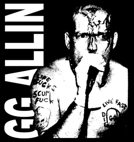 GG ALLIN - PICTURE #3 1" BUTTON