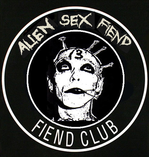 ALIEN SEX FIEND - FIEND CLUB 1" BUTTON