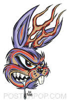 ALAN FORBES STICKER - JACKALOPE