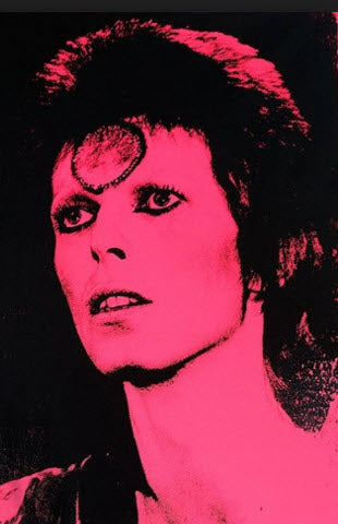 DAVID BOWIE - ZIGGYSTARDUST 1" BUTTON