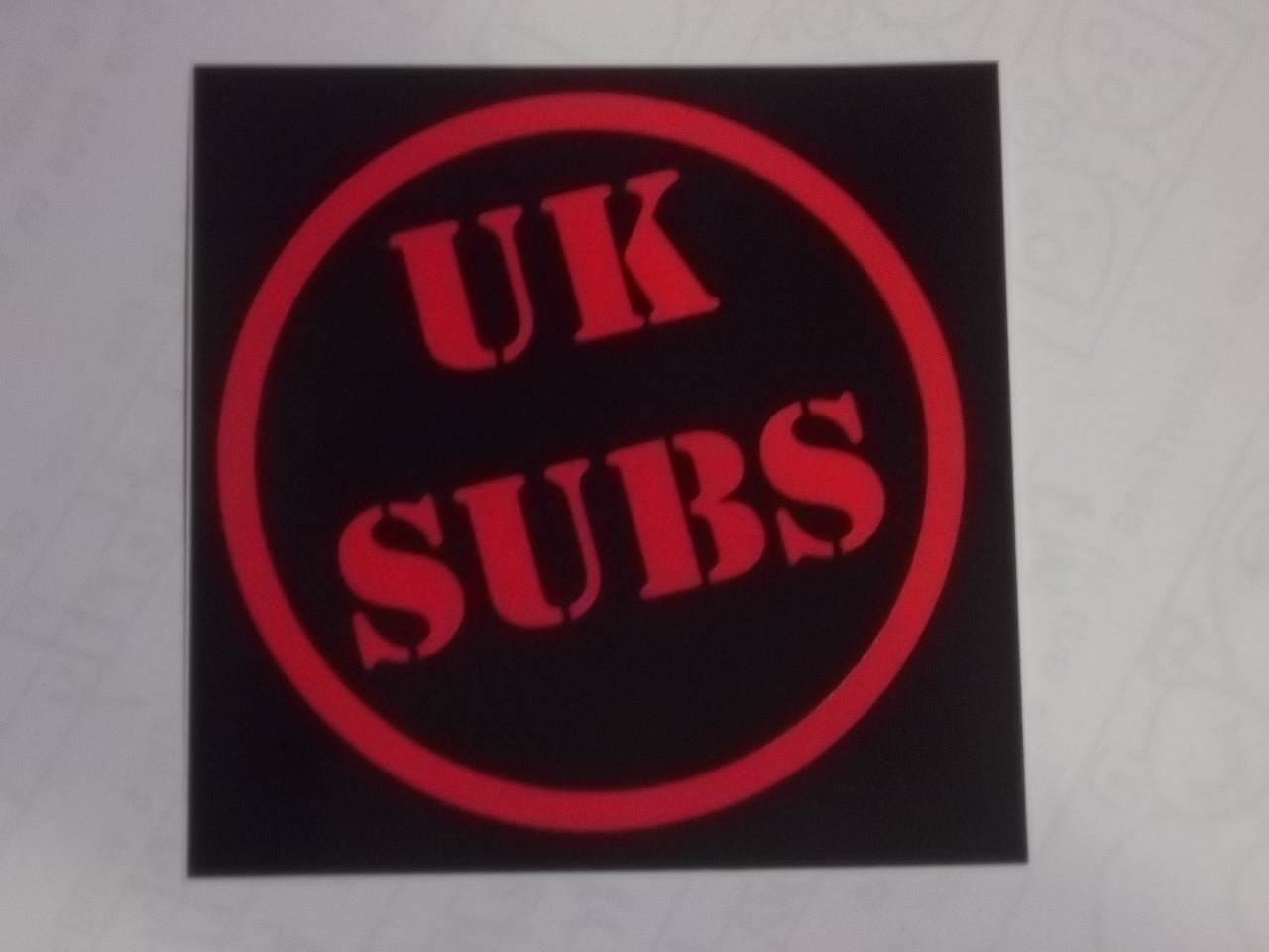 UK SUBS - UK SUBS STICKER