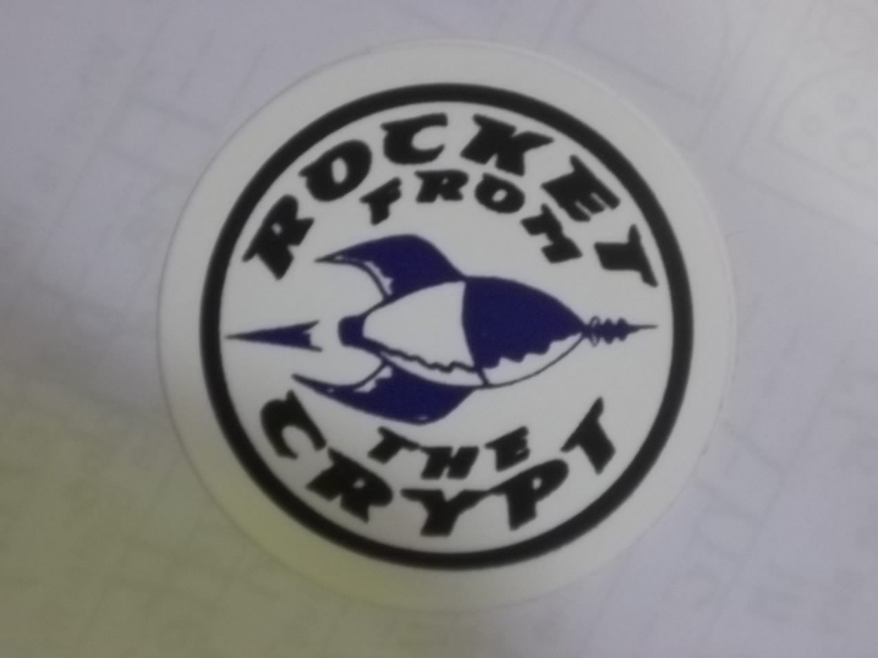 ROCKET FROM THE CRYPT - ROCKET (CIRCLE) STICKER