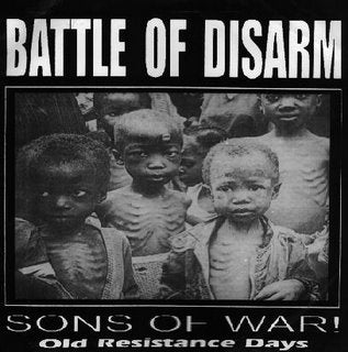 BATTLE OF DISARM - WAR PICTURE 1" BUTTON