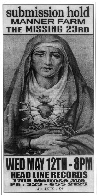 HEADLINE FLYER - SUBMISSION HOLD / MANNER FARM / MISSING 23RD