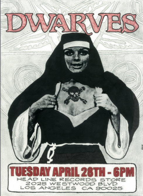 HEADLINE FLYER - DWARVES (COLOR)
