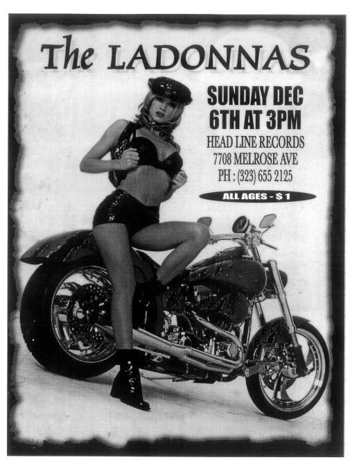 HEADLINE FLYER - LA DONNAS