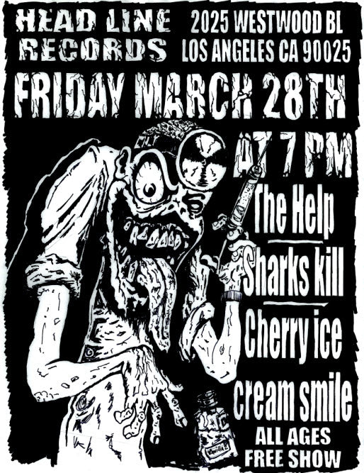 HEADLINE FLYER - THE HELP / SHARKS KILL