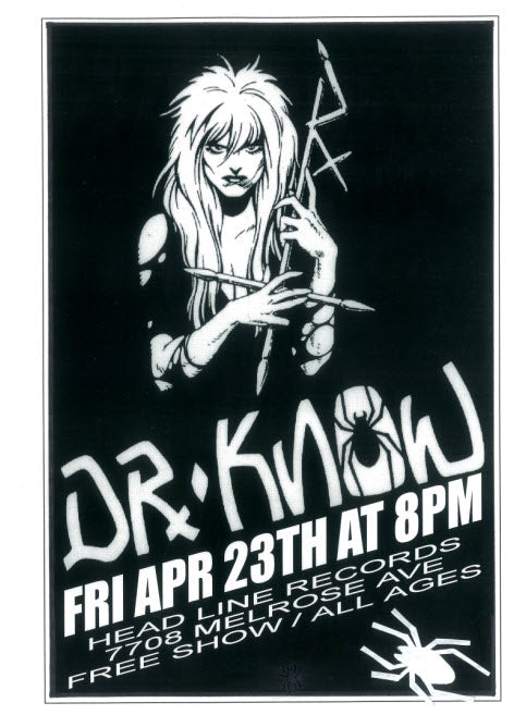 HEADLINE FLYER - DR KNOW