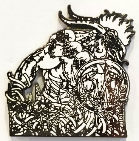 INTEGRITY - HUMANITY IS THE DEVIL ENAMEL PIN