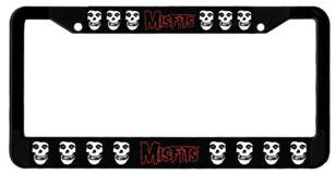 MISFITS - SKULLS LICENSE PLATE