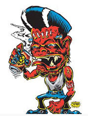 DIRTY DONNY STICKER - DRANKENSTEIN