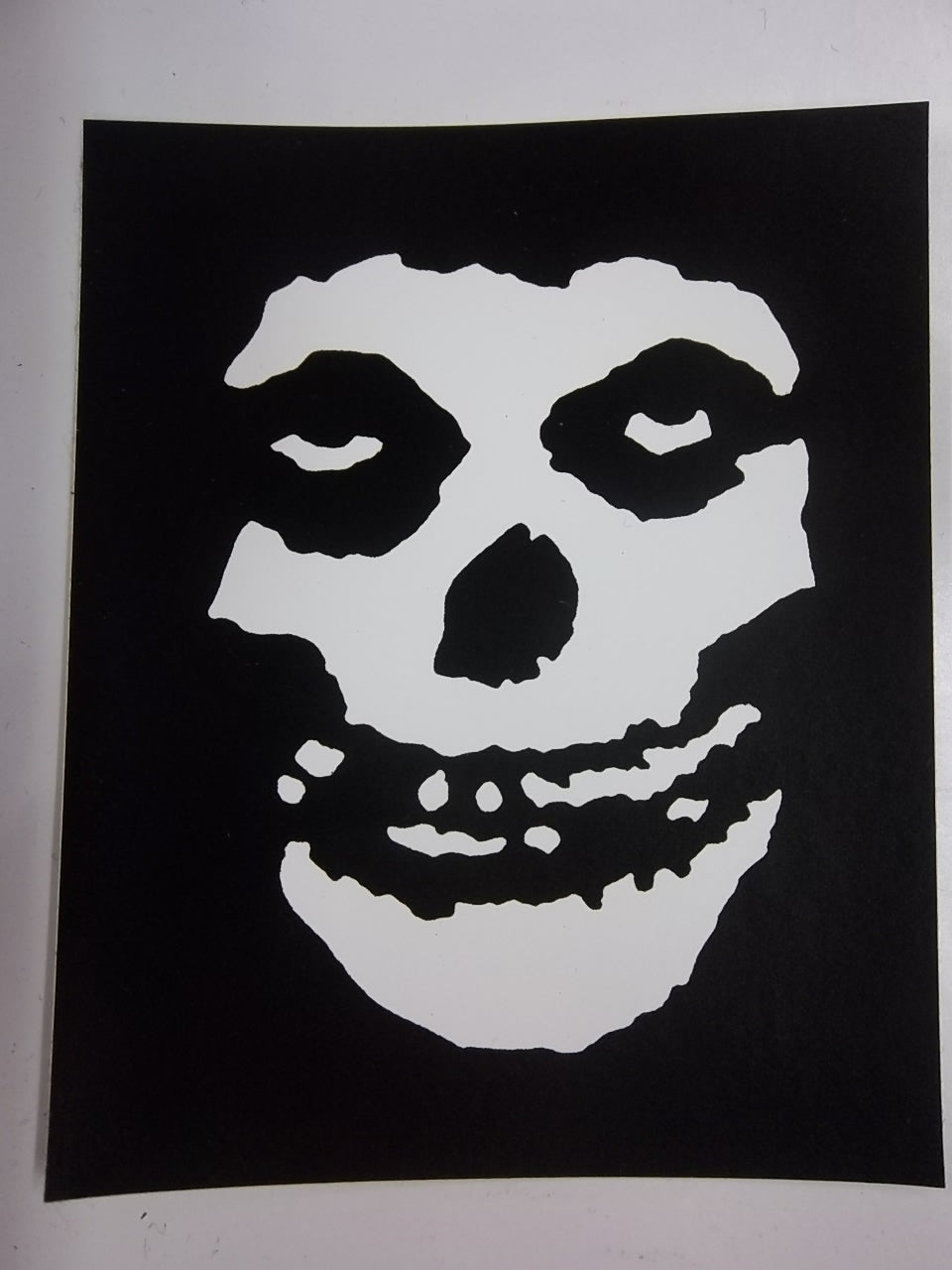 MISFITS - SKULL STICKER