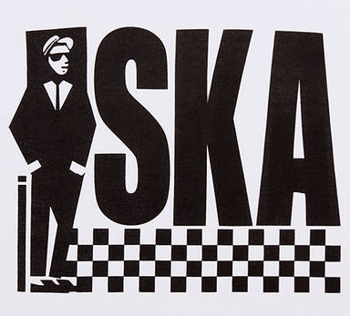 1" BUTTON - SKA LOGO W/ SKA MAN